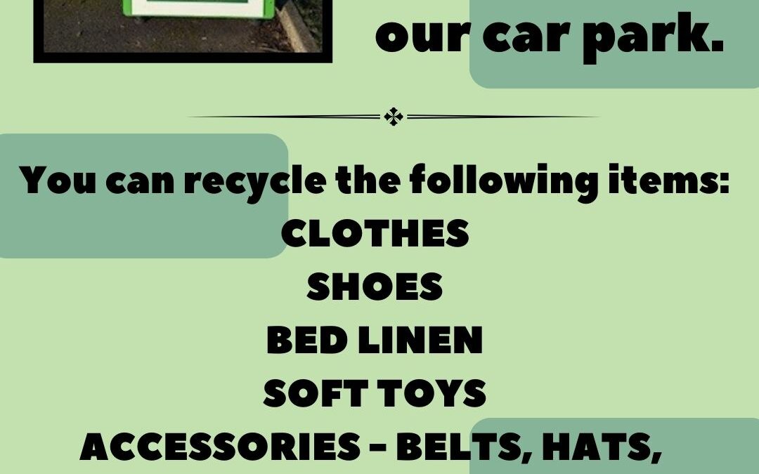 Textile Recycling Bin